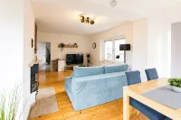 "Augustus" vacation apartment in Radebeul, for 4 guests, 75m², with terrace and fireplace - Wi-Fi
