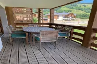 Charming Apt with view 2BD/6P -Residence in MegÃ¨ve