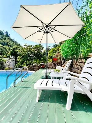 巌朵山Mountain Pool villa民宿（黄果樹瀑布） のホテル