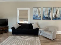 The Captains Quarters located in Cape Charles, VA offers breathtaking views.