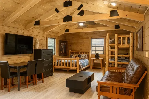 Hana Cabin at Windrock Ridge: Sleeps 5, Pet Friendly, Trail Access