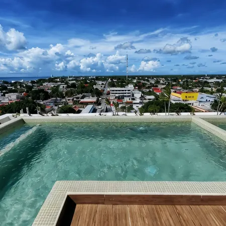 Brand New Build - Best Location 2 Blocks from the Fery Ocean View Pool Roof Top.