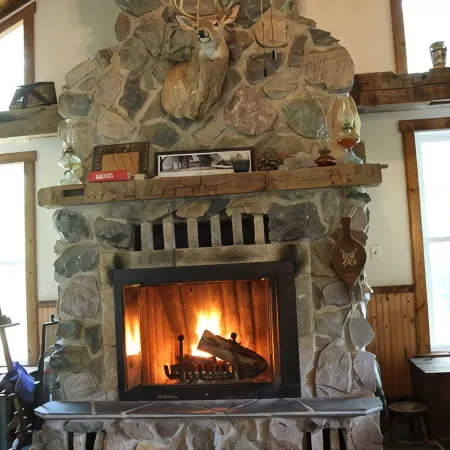 Rustic Country farmhouse on 2 acres close to several lakes.