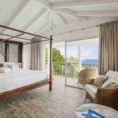 Villa Belvedere Breathtaking Views, Timeless St. Barth’s Charm,Complete Privacy Rooms