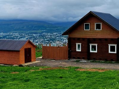 Loghouse with Amazing View and Sauna