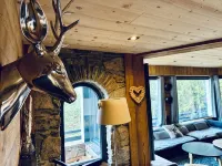 Sublime Views-Upper Chalet-180m2 Aux Angles -16Pers on 3300m2-Near the Center - 木屋