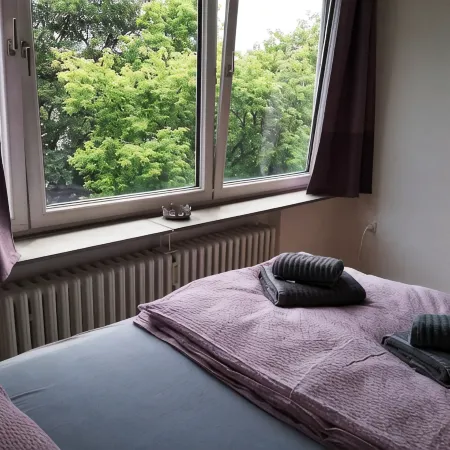 Central location, close to the train station and the fjord, bus stops nearby