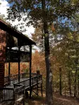 Katahdin Cabin, tranquil n rustic with inside hot tub, close to town! Romantic! - 2-Star