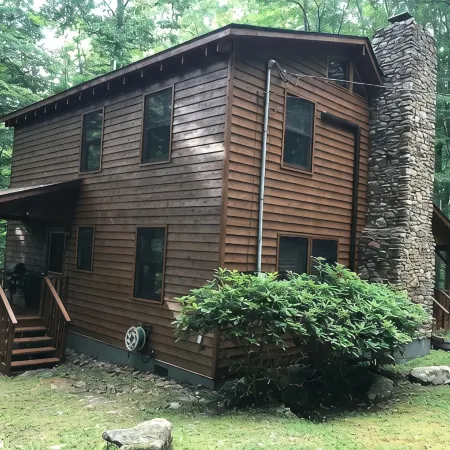 Cozy Cabin with Fireplace, 2 Bedrooms & 2 Queen Size Couch Beds!