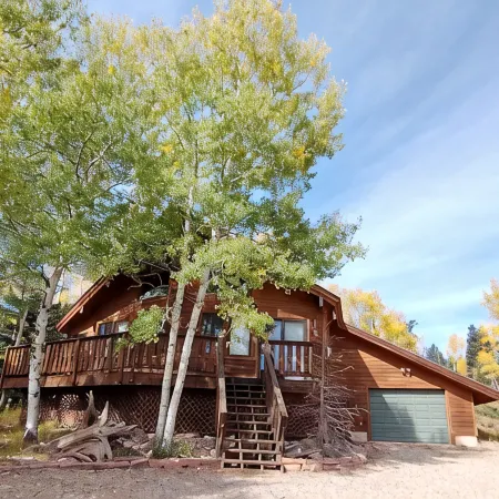 Mountain Chalet Tucked in Aspen Grove with Mountain Views