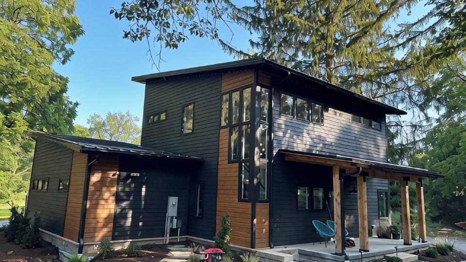 Modern House at Easy Street on the River- Large sports field and River Access!