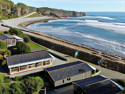Punakaiki Beachfront Motels Hotel di 
