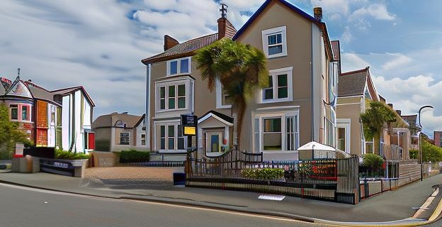 Lansdowne House with Private Car Park Hotels in Llandudno