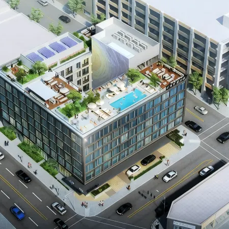The Godfrey Hotel Hollywood Отели рядом с достопримечательностью «Юниверсал-Сити»