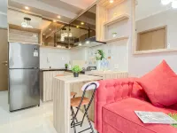 2Br Corner with South and East View at Podomoro Golf View Apartment by Travelio - 3-Star