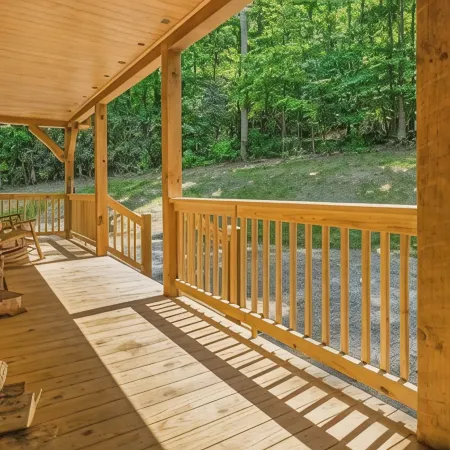 Homey Cozy Dog Friendly Cabin Surrounded by Beautiful Mountain Trees w/Hot Tub+