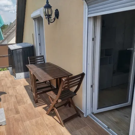 Vacation apartment "Schwalbennest" at the Motzener See