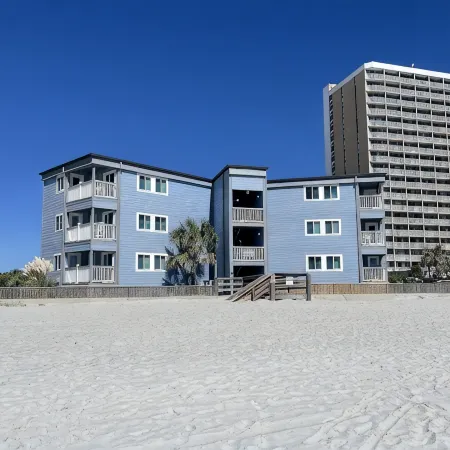 Myrtle Beach Ocean Front condo with private pool, beach access.