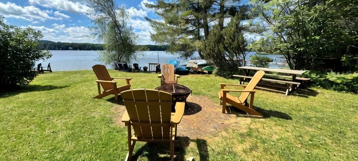 Newly Remodeled-Lakefront Cabin on 4th Lake w/Dock & Kayaks. Trail 5 Access Отели в г. Уэбб