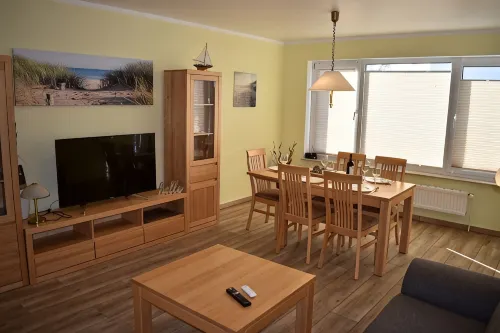 Haus zum Strand "Perle" in beautiful nature close to the Baltic Sea in Barendorf - Wifi