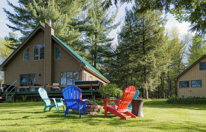 Stunning Lakeview Home: 2Br+Loft, Kayaks, Fire Pit & Shaded Yard – Pet Friendly!