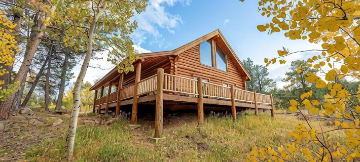 Red Feather Lakes Cozy Log Cabin Hotels in Larimer County