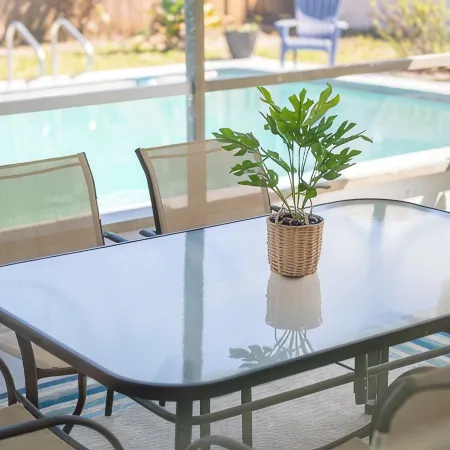 Modern 4-Bedroom Pool House w/ King Beds– 5 Minutes from Downtown!