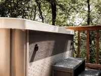 Soak in the Hot Tub @ County Top Cabin. Near I-77 and the Blue Ridge Parkway - 4-Star
