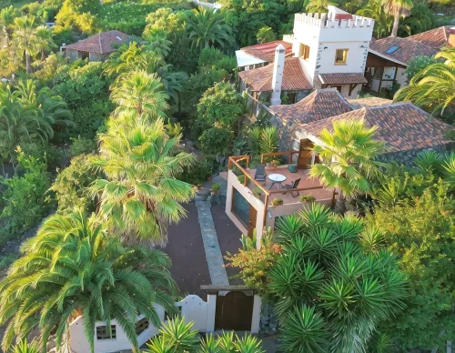 Dreamy Canarian Casita with Huge Terrace, Sauna and Spectacular Views - Balcony