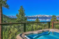 Air Conditioned Luxury - Epic Heavenly & Lake Tahoe Views + Hot Tub + Peloton