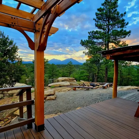 CJs Ranch RV and Tent Sites, with Log Cabin