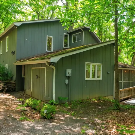 Coolfont 4 Bdrm, Lots of Beds! Cozy Wooded Cottage.