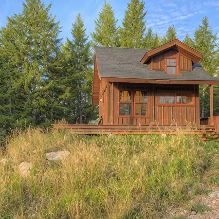 Fox Creek cabin in the woods