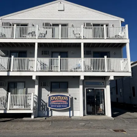 The Great Escape on Hampton Beach. Beach directly across the street.