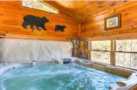 Katahdin Cabin, tranquil n rustic with inside hot tub, close to town! Romantic! - 2-Star