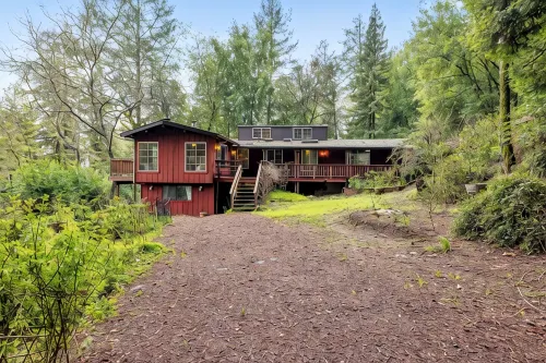 The Cozy Pine Cone . Hot Tub- Deck & GrillForestville - บังกะโล