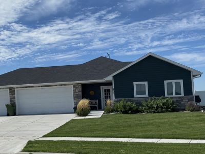 Spacious new home with a country feel.