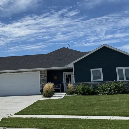 Spacious new home with a country feel.