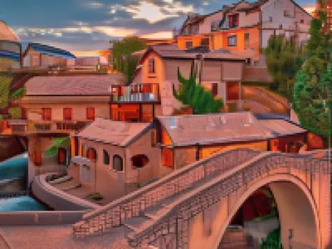 Hotel-Restaurant Kriva Ćuprija Hotéis em Mostar