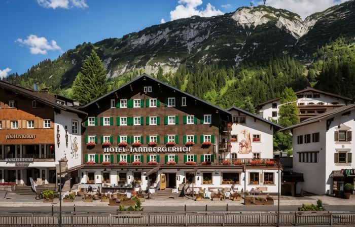 Hotel Tannbergerhof im Zentrum Von Lech