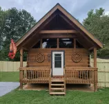 奔湧的夢想溪流溪畔、距國家公園1分鐘的小屋!