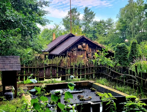 Gutshaus Voithenberghütte right on the edge of the forest, wellness area dog-friendly - Familievenlig