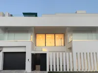 Blue Lagoon duplex with views of cape blanc, sea x1f30a;, grotto beach and forestx1f333; Hotele w: Bizerte