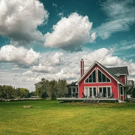 Beautiful Cottage on St. Martins Bay, Lake Huron, with Pontoon, Kayaks & Canoe!