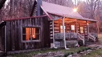 Rustic Fireplace 1800s Log Cabin Wifi TV, Sleeps 8, See Details Read Discounts - 3-Star