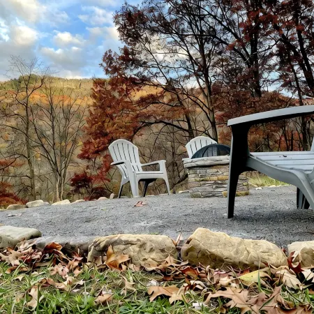 Cozy Tiny Cabin with Hot Tub, 3 Minutes to Seneca Rocks Park Entrance