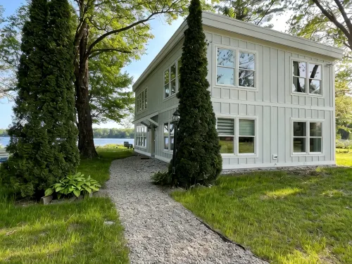 New & Modern, Lakeside Home