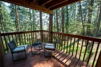 Tranquil Forested Cabin with Sauna, Home Gym, & AC - Boutique