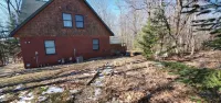 A family cabin inside the woods