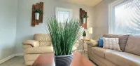 King Bed and 2 Full Baths, Fully Fenced Yard and Close to Highway